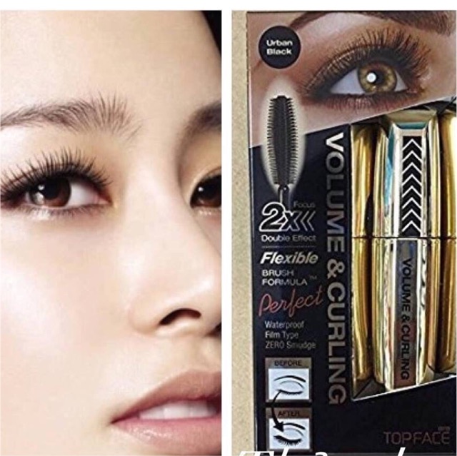 MASCARA VOLUME  &  CURLING 2X TOP FACE