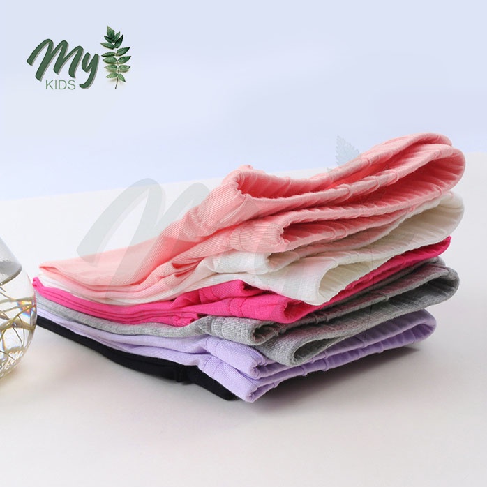 Quần legging bé gái, quần đùi mùa hè chất cotton cao cấp mềm mại, co giãn 4 chiều cho bé size từ 7 đến 15kg