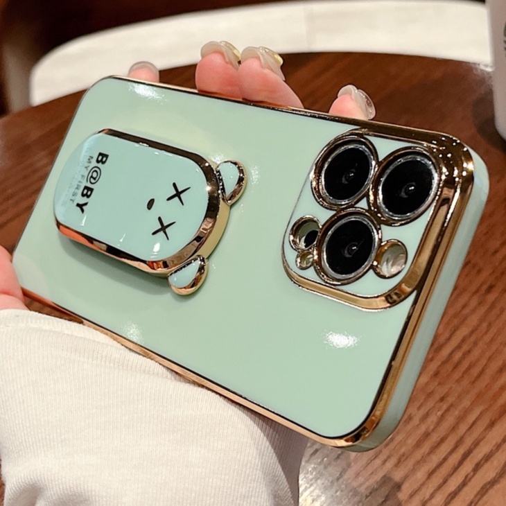 Ốp Điện Thoại Hình Gấu 3d Chống Sốc Cho iPhone 6 plus 6s plus 7 plus 8 plus xs max xr 11 pro max 12 pro max 13 pro max