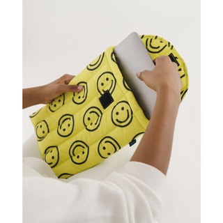[baggu] Puffy Laptop Sleeve 13" - Túi đựng laptop chống sốc họa tiết hình vẽ độc lạ Mỹ