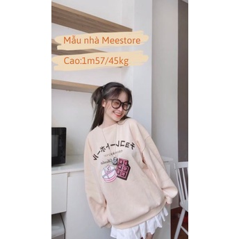 Áo Sweater Socola phong cách Ulzzang Hàn Quốc tay dài họa tiết in hình phong cách cá tính CoolZ CZ5061 | WebRaoVat - webraovat.net.vn