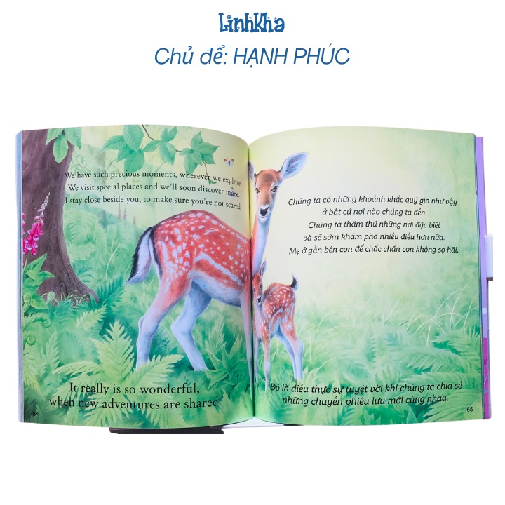 Truyện Kể Trước Khi Đi Ngủ: Song Ngữ Anh Việt - chủ đề Hạnh Phúc - Tân Việt