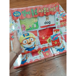 BỘ THẺ PHÁT NHẠC HỌC TIẾNG ANH PORORO