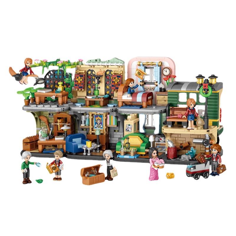 Bộ Đồ Chơi Khối Xếp Hình Thông Minh Ma Thuật Loz1666 Dành Cho Trẻ Em