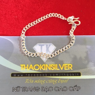 Lắc tay bạc trẻ em