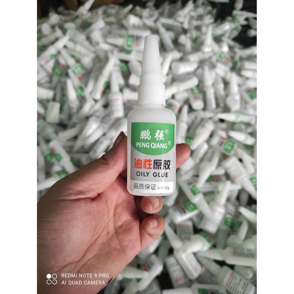 Keo dán đa năng thế hệ mới PENG QIANG dán sắt, gỗ, thủy tinh, sành sứ tiện lợi nhân đôi kết dính kể cả bề mặt ướt