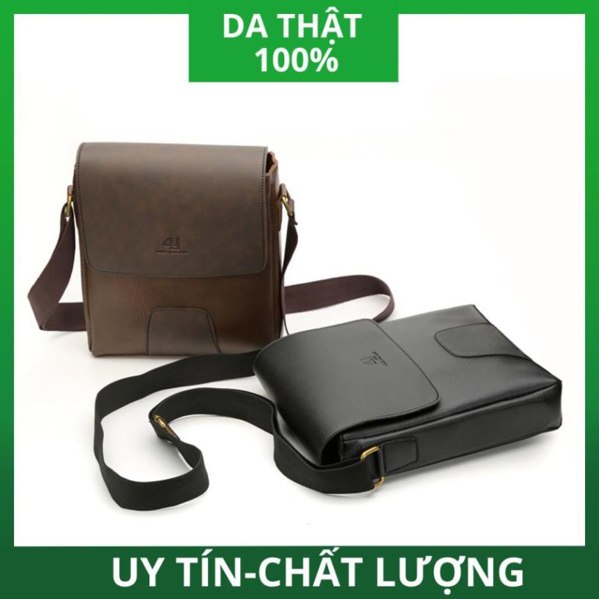 [ HÀNG CAO CẤP ] Túi Đeo Chéo Nam MCK Thời Tang D267 (đen -nâu) | BigBuy360 - bigbuy360.vn