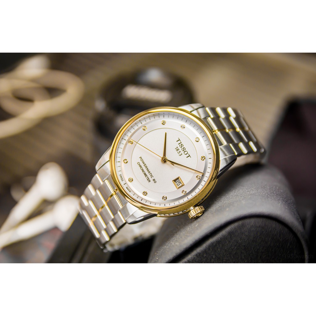 Đồng hồ nam chính hãng Tissot T086.408.22.036.0.00 - Máy cơ tự động - Kính Sapphire- dây thép không rỉ