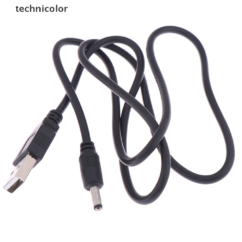 Tcvn 1Pc USB to DC 3.5mm Power Cable USB A Male to Jack Connector 2A Power Cable Jelly