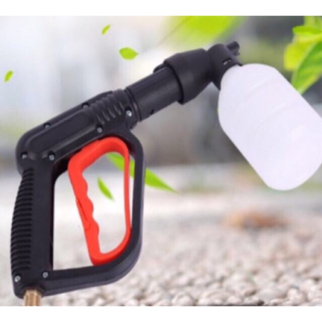Bộ súng rửa xe và bình tạo bọt