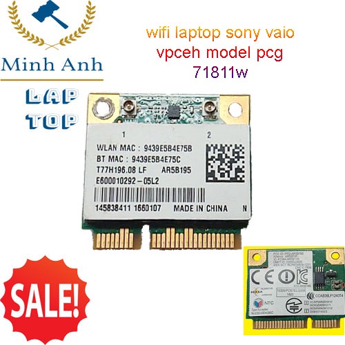 thay card wifi laptop sony vaio vpceh AR5B195