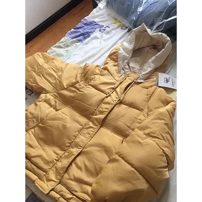 Áo khoác Nữ |Áo Phao Nữ Hàng Quảng Chấu Cao Cấp Dáng Ngắn có Mũ mẫu mới 2020 Màu GHi