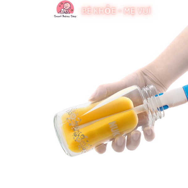 Bộ Cọ Rửa Bình Sữa, Cọ Bình Sữa 6 Chi Tiết Xoay 360 Độ Siêu Tiện Lợi Misuta