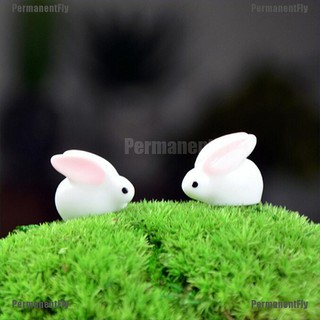 Mô Hình Thỏ Mini Trang Trí Sân Vườn