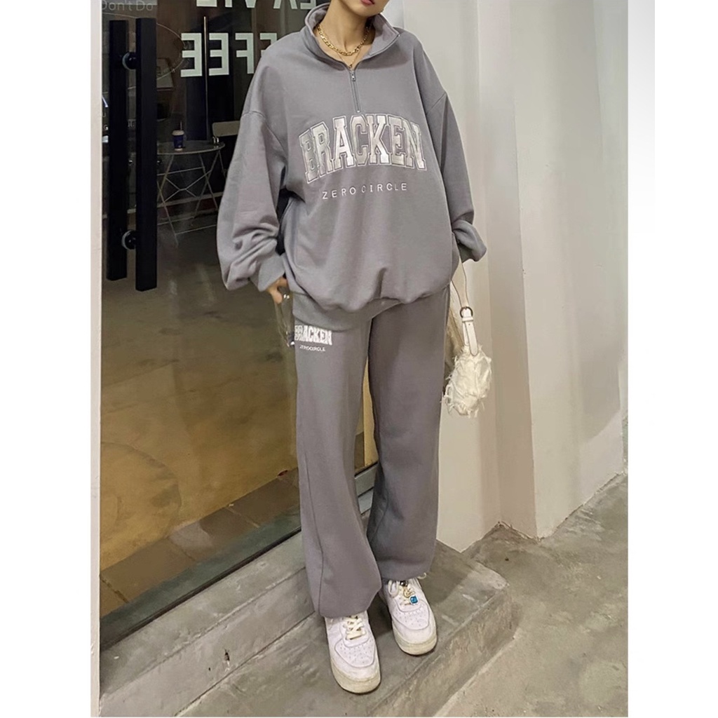 Sét bộ nỉ cổ khoá BRACKEN-12C9T