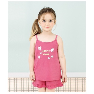 Bộ hè áo 2 dây cho bé gái BPT006 (2 màu vàng và hồng)