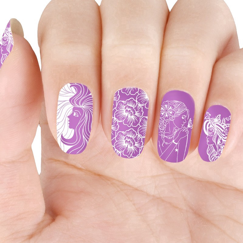 [Hàng mới về] Khay in hình trang trí móng tay nghệ thuật Beautybigbang xl-025