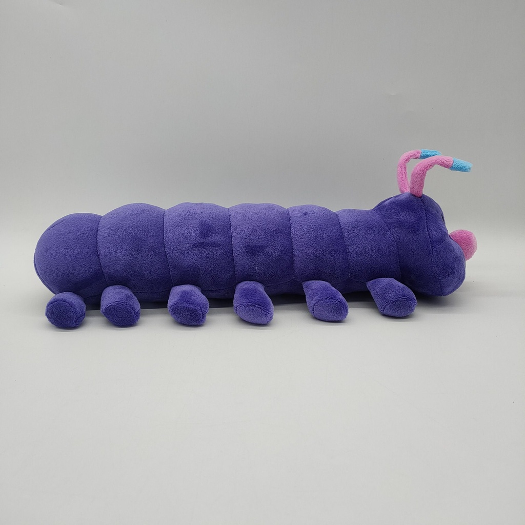 Đồ chơi nhồi bông sâu bướm poppy 37cm màu tím cho trẻ em