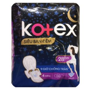 Băng vệ sinh Kotex Style Siêu ban đêm 28cm