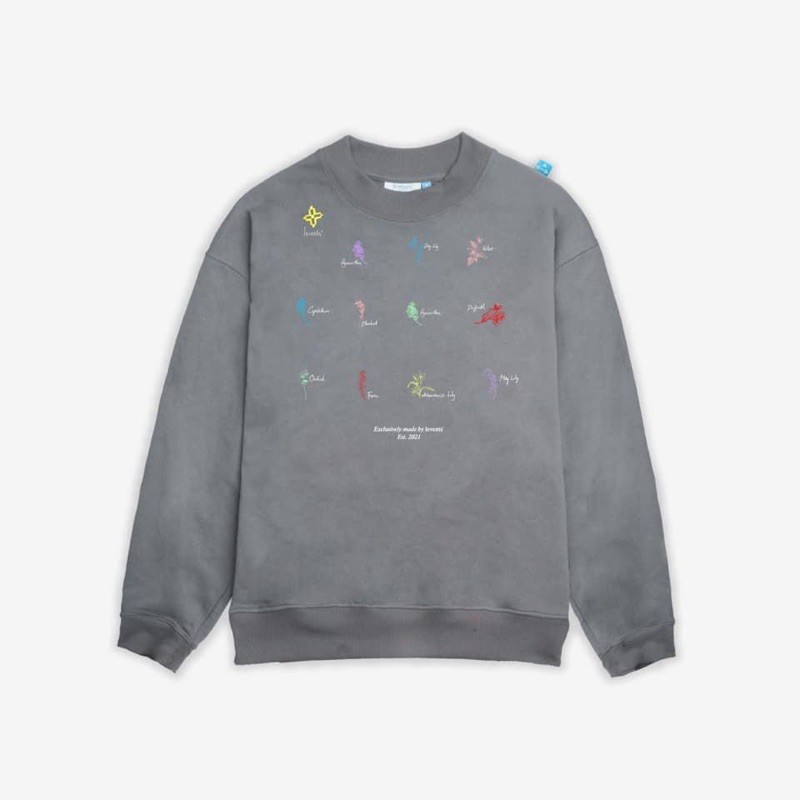 Áo tay dài LEVENTS LVS SWEATER 0.5 FLORAL / GREY