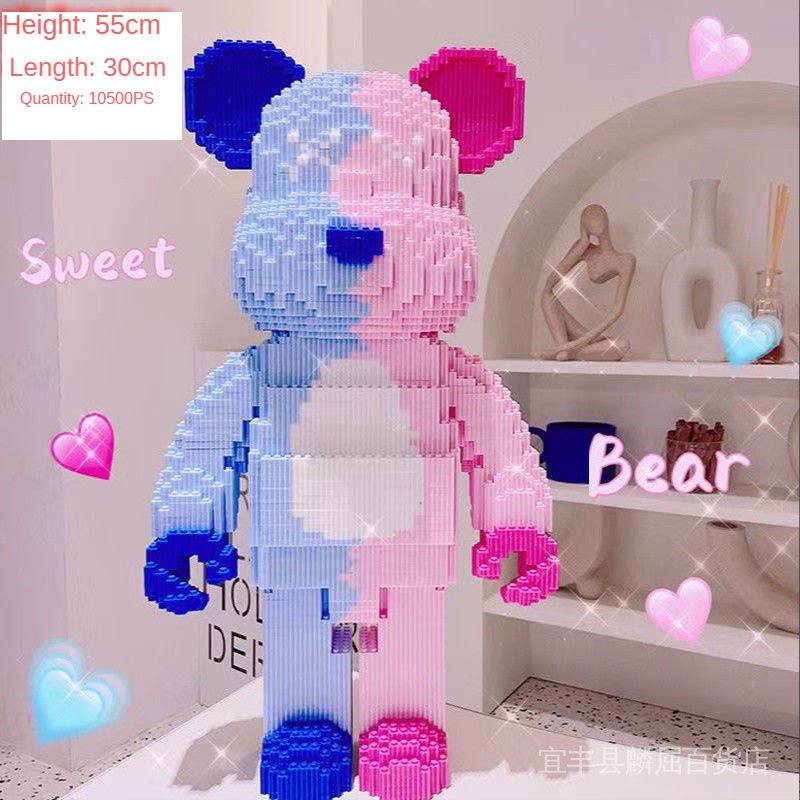 Đồ Chơi Lắp Ráp Hình Gấu Violent 55CM Cho Người Lớn