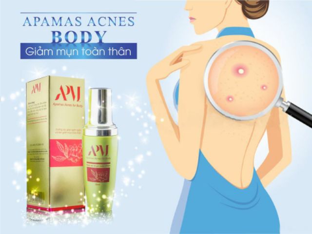 Kem Dưỡng Da APAMAS ACNES FOR BODY – DƯỠNG DA, GIÚP NGĂN NGỪA VÀ LÀM GIẢM MỤN TOÀN THÂNLọ 50ml