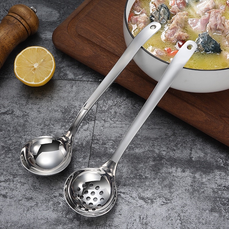 Muỗng, Vá Muôi múc canh Inox 316L Cao Cấp Sang Trọng - C34