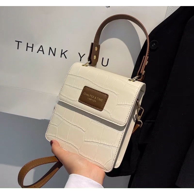 Túi Đeo Chéo Nữ Dáng Chữ Nhật, Túi Xách Nữ Cầm Tay Thời Trang