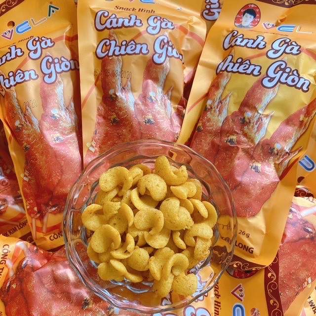 Snack Cánh Gà 💖 FREESHIP 💖 Bim Bim Hình Cánh Gà Thơm Cay