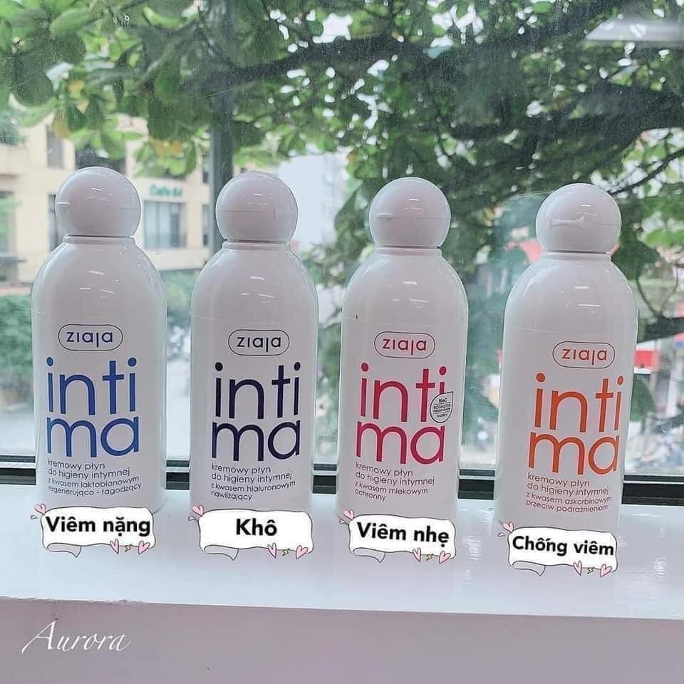 Dung dịch rửa vệ sinh dạng sữa intima ziaja