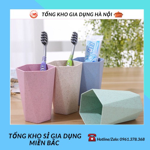 Cốc nhựa chịu nhiệt bằng lúa mạch hình lục giác 88082