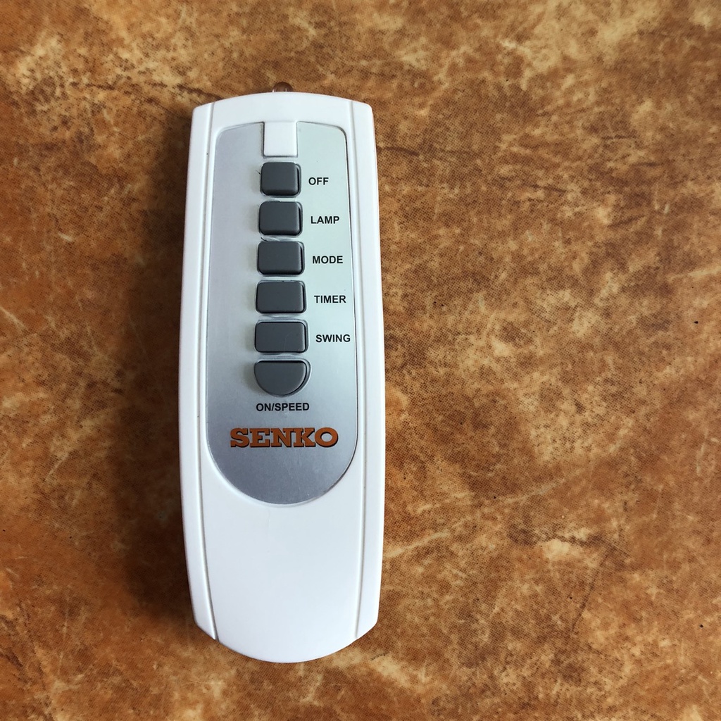 Điều khiển quạt SenKo chính hãng nhà máy sản xuất- tặng kèm pin - Remote Senko - Remote Quạt Senko chính hãng