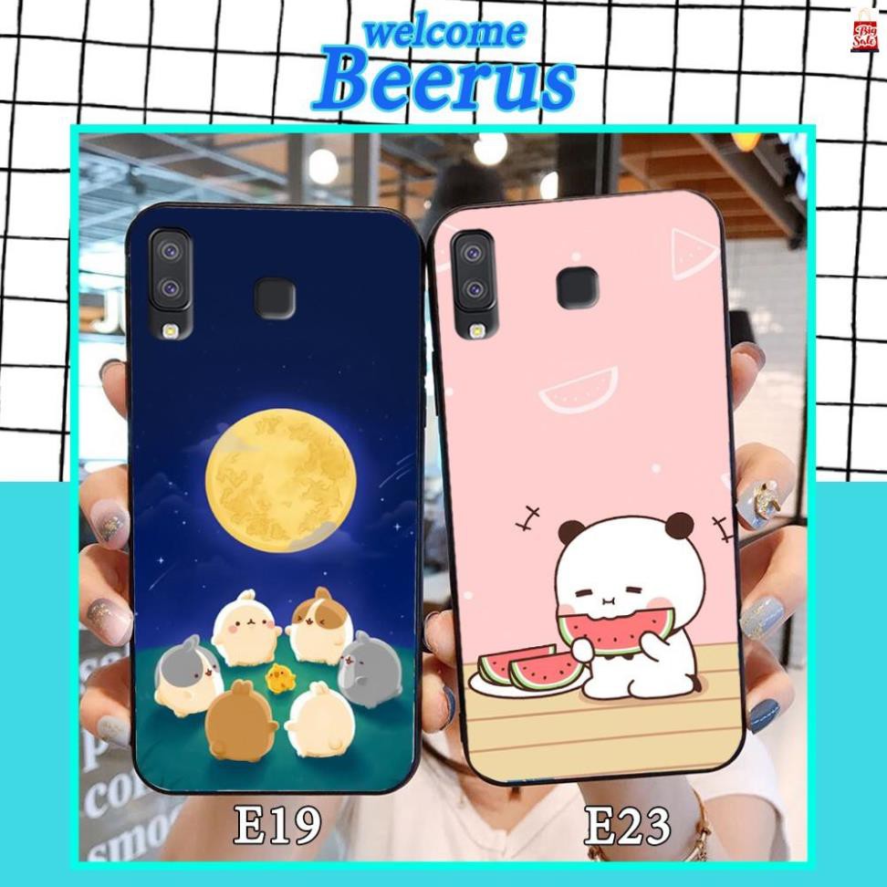 Ốp lưng Samsung A8 Star ❤️ FREESHIP ❤️ in hình Molang Kawaii Cute Panda Cat đẹp