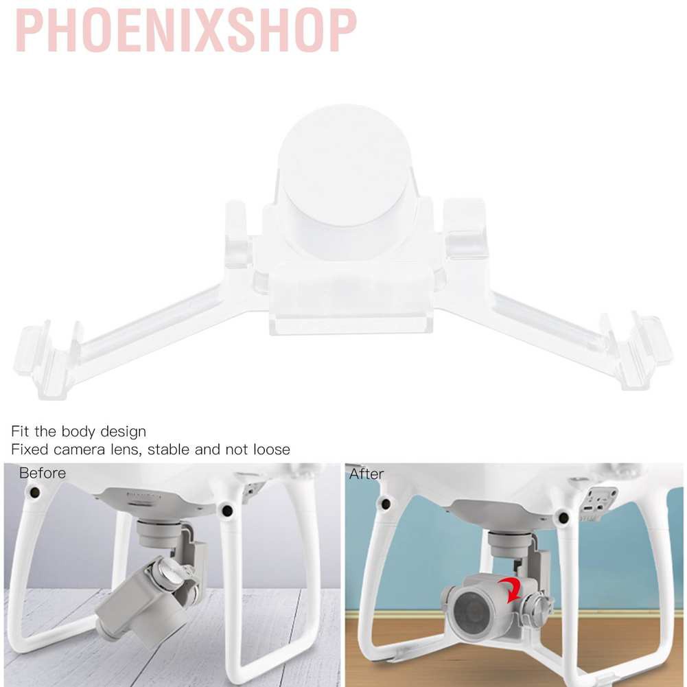 Phụ Kiện Khóa Đầu Bi Bằng Nhựa Trong Suốt Cho Drone Phantom 4 Pro