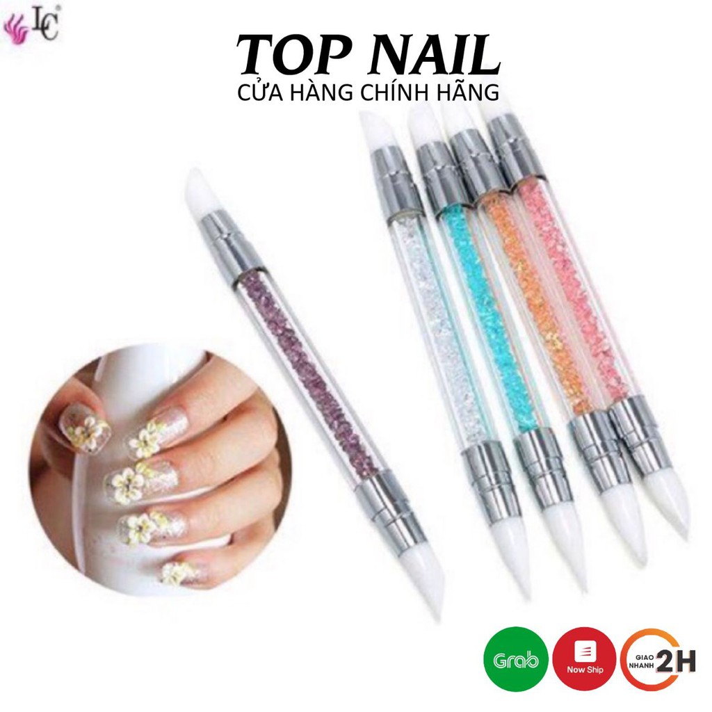 Bút silicone lẻ nặn gel khô,chà tráng gương,miết foil