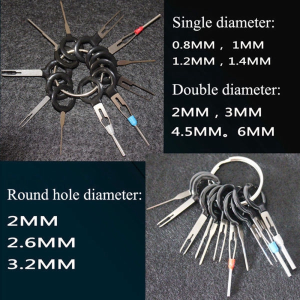 Bộ 11 Dụng Cụ Tháo Gỡ Dây Điện Cho Xe Hơi