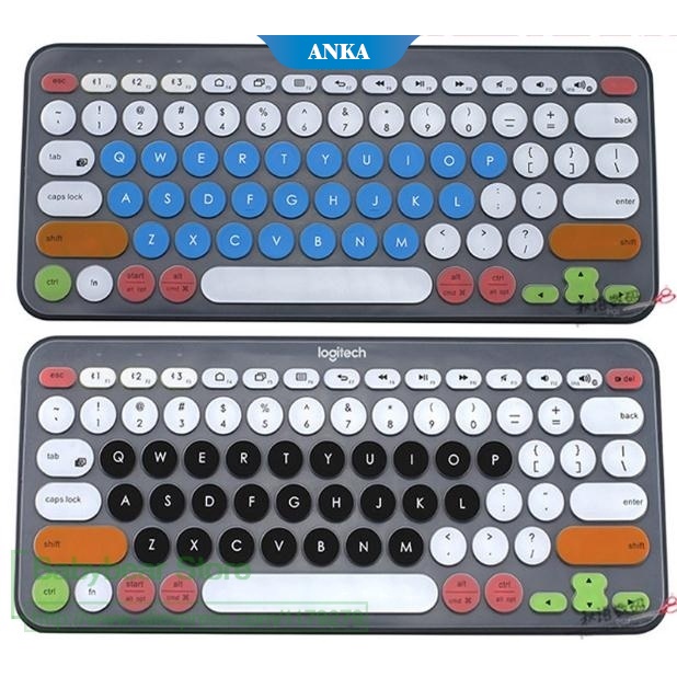 Logitech Miếng Silicon Bọc Bàn Phím Bluetooth K380 / K480 Siêu Mỏng Chống Thấm Nước Và Bụi