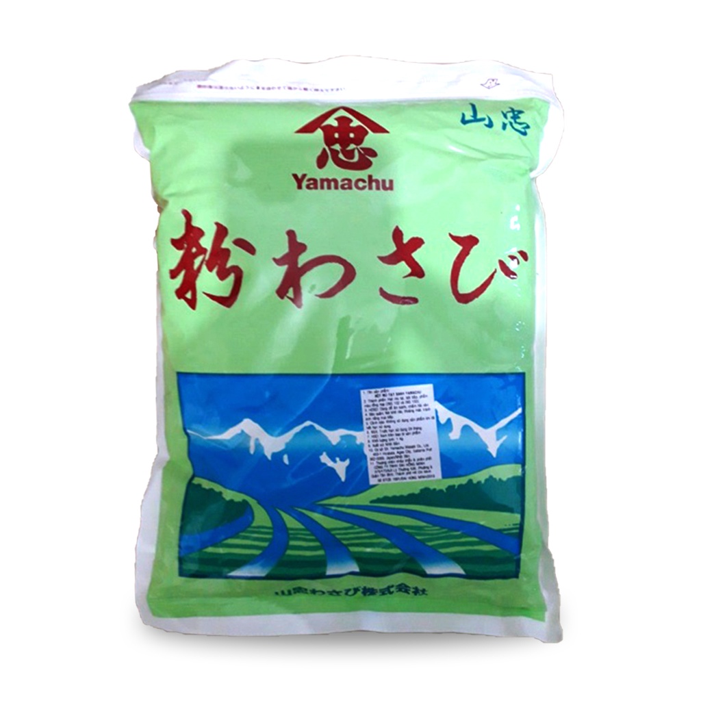 Bột mù tạt xanh wasabi Yamachu Nhật 1kg FENNC