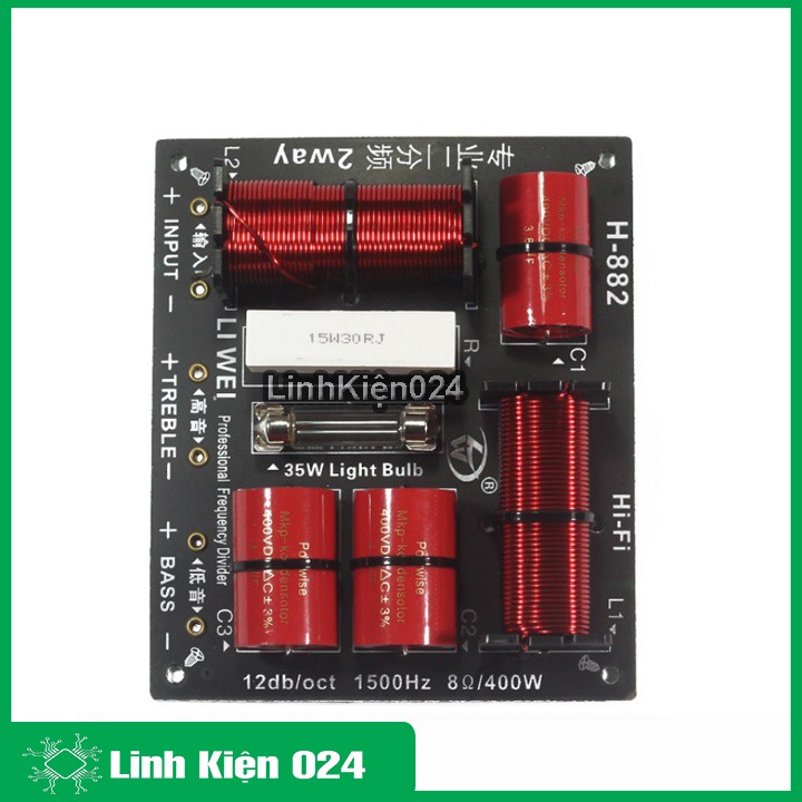 Bo Phân Tần Loa Công Suất Lớn H-882 2 Loa ( BH : 1 tháng )