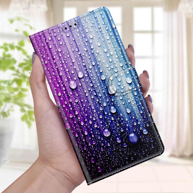 Ốp Điện Thoại Da Gập Từ Tính Có Ngăn Đựng Thẻ Cho Samsung Galaxy S22 S21 S20 Plus S22 Ultra S21 FE S21 Ultra S20 FE S20 S21 S22