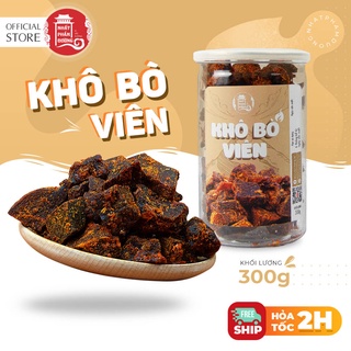 khô bò viên Nhất Phẩm Đường đồ ăn vặt thịt bò khô vị cay thơm giòn