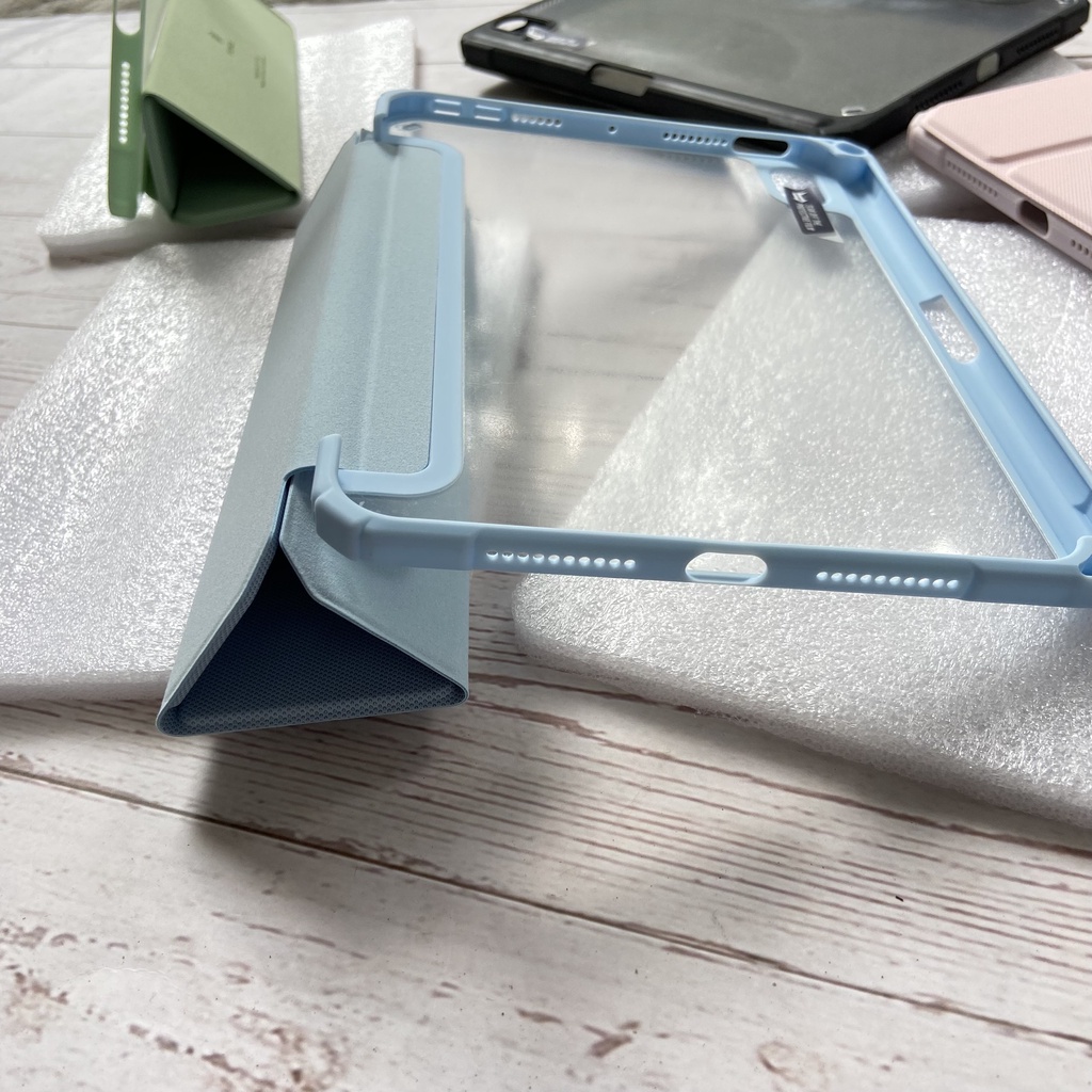 Bao da DUX DUCIS iPad Mini 6    - Lưng trong, Có Khay Đựng Bút - Xanh lá