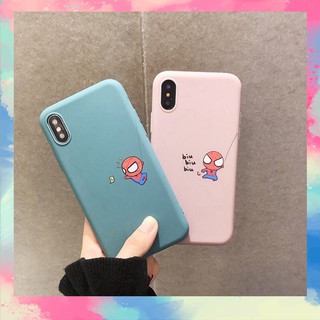 Ốp Lưng Xiaomi và Huawei Vivo Silicon dẻo bảo vệ máy tốt Spider - S138