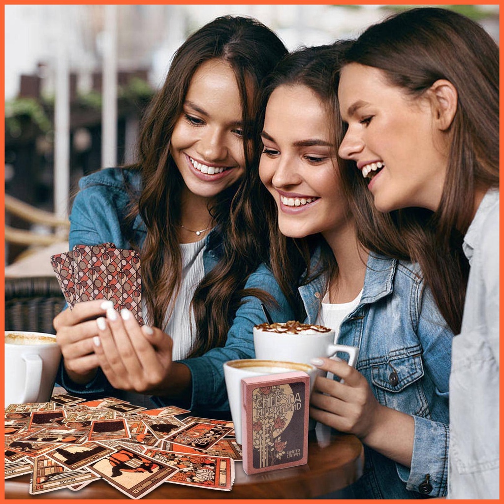 Bộ Bài Tarot Lenormand Red Second Độc Đáo