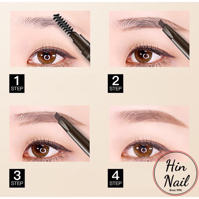 Chì Kẻ Mày Color Geometry 02 Đầu – Bút Kẻ Lông Mày 2 Đầu Không Thấm Nước | BigBuy360 - bigbuy360.vn