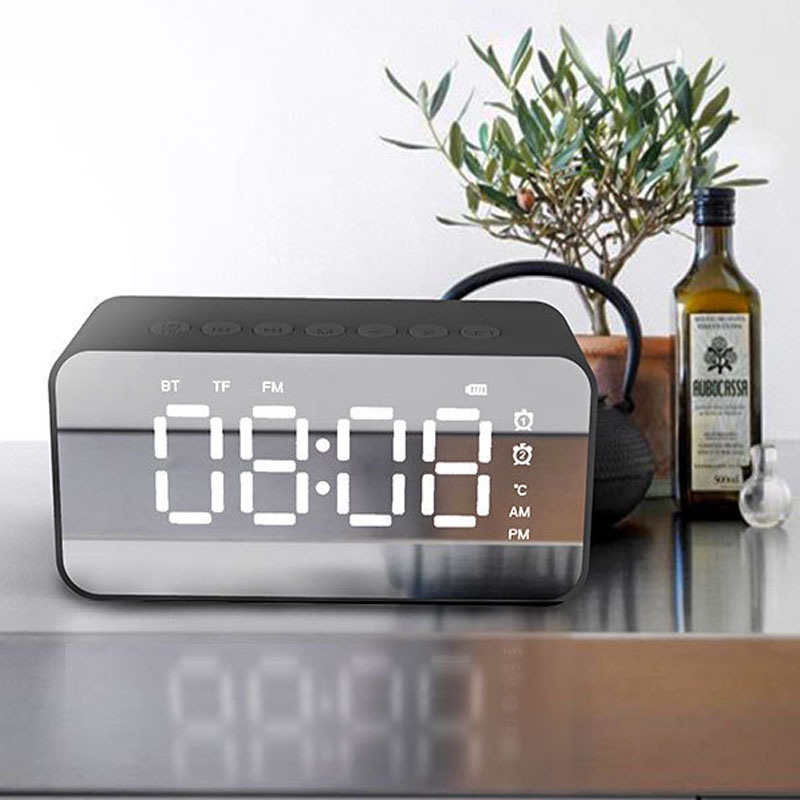 Loa Bluetooth kimiso K10 màn hình hiển thị kiêm đồng hồ báo thức nhiệt độ loa đa năng chính hãng - Bluetech