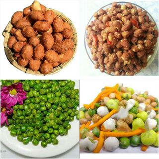 Đậu phọng tỏi ớt/mè cay/phô mai/ Hà Lan/ Thập cẩm thơm ngon