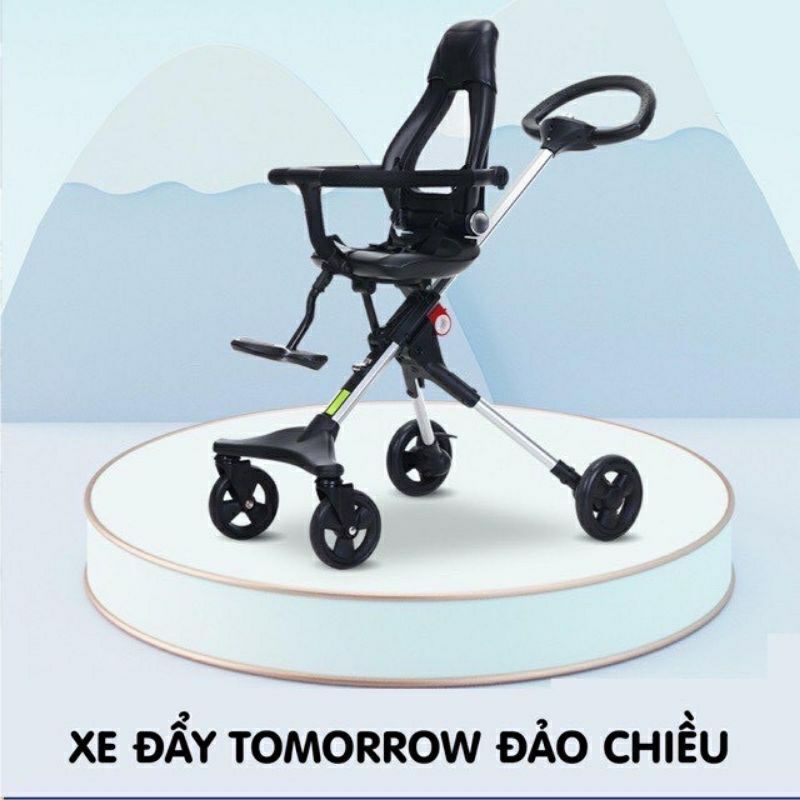 Xe đẩy đảo chiều gấp gọn vovo playkids - ảnh sản phẩm 9