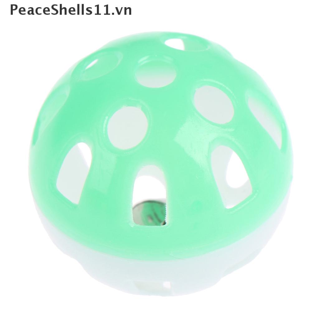 Đồ chơi bóng chuông có lỗ cho chim và mèo