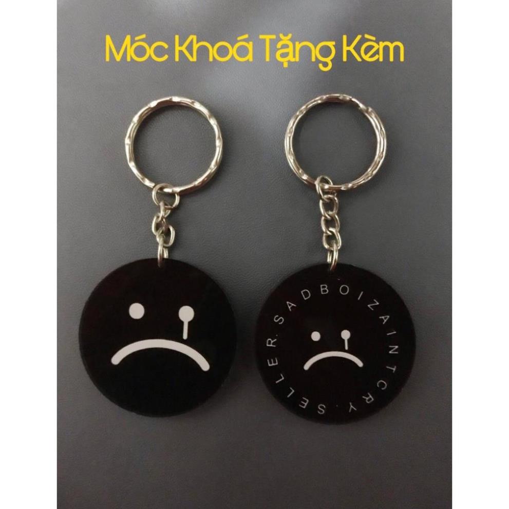 ; Áo thun Sadboiz SAD STORY😢 Sadboiz Chính hãng, hàng có sẵn./Tặng kèm móc khóa ; ⚡